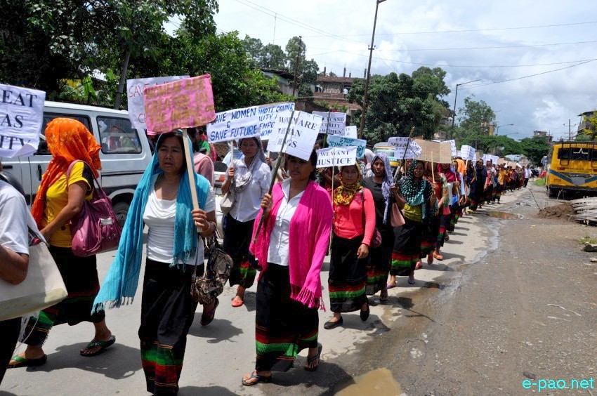 Mass Rally / Public meeting protesting crime against women and children :: June 29, 2013