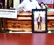 Funeral service of Athuan Abomai at Langol Tarung Village on 14 October :: Gallery