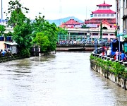 Flood Watch : IImphal Turel, Nambul Turel, Waisel Maril, Cheirap Court on 18th May :: Gallery