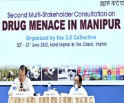  'Second Multi-Stakeholder Consultation on Drug Menace In Manipur' on 20th June :: Gallery 