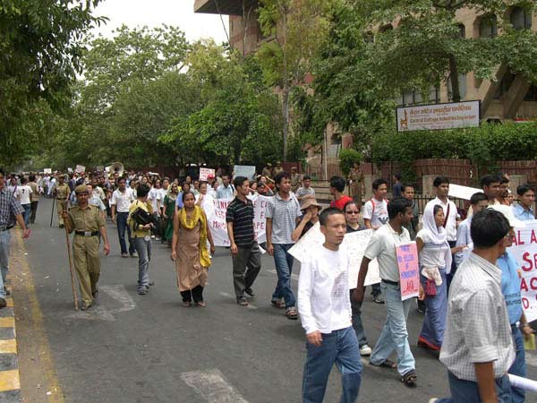 Mass rally at Delhi for revocation of the Armed Forces Special Powers Act