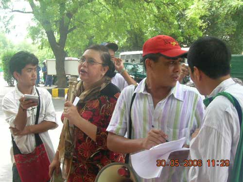Protest to condemn continued detention of Aung San Suu Kyi