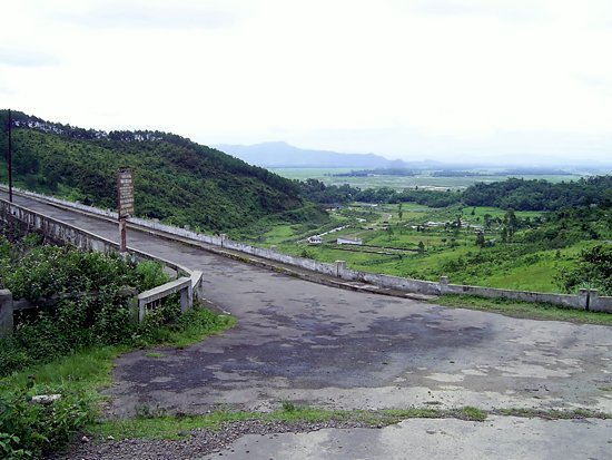 Singda Dam area mudslides June 2006