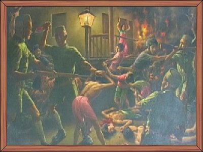 Sudden attack on the Yuvaraj : RKCS Art Gallery