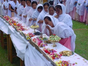 Mass Mourning at Khuman Lampak Sports complex on July 29 2001