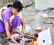 Day 4 : Yaoshang Sports : Cooking competition at Imphal on 17th March, 2025 :: Gallery