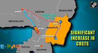 Highway blockades trigger soaring prices and shortages in Manipur