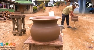 Black pottery from Ukhrul shines as a symbol of tribal heritage