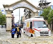  Extensive flooding at JNIMS Hospital in Imphal East on 01st June 2025 #2 :: Gallery 