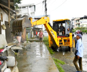  Encroachment eviction along Tiddim road, Imphal on 12th July 2025 #2 :: Gallery 