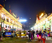  Khwairamband Ima Keithel, at night, in Imphal as seen on 10th March 2025 #1 :: Gallery 