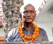  Bust of Colonel Shaukat Ali Malik at INA Complex, Moirang 