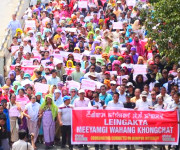  Leingakta Meeyamgi Wahang Khongchat : Protesters march to CM's residence on April 25 2026 #1 :: Gallery 