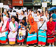  Naga Women protest at Kanglatongbi demanding release of civilians on May 18 2026 :: Gallery 