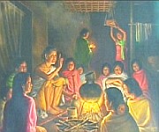  The King Who Built a Golden Bridge : A Hearthside Story of Meetingu Kyampa 