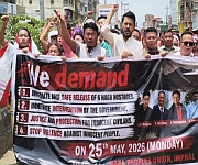  Protest Rally at New Checkon demanding release of six Naga civilians on May 25th 2026 :: Gallery 